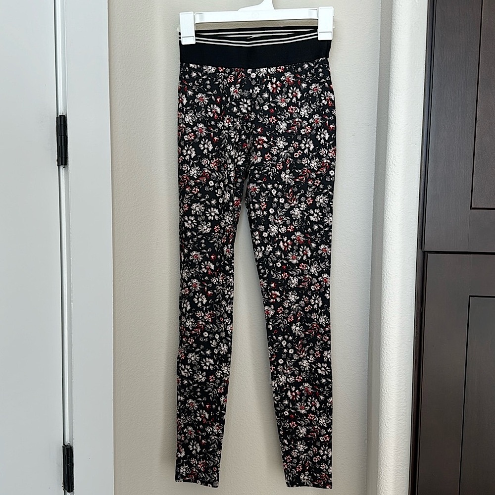 Abercrombie & Fitch Floral Leggings with Athletic Waistband